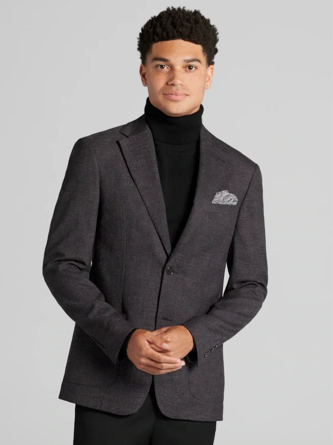 Calvin Klein Slim Fit Textured Sport Coat