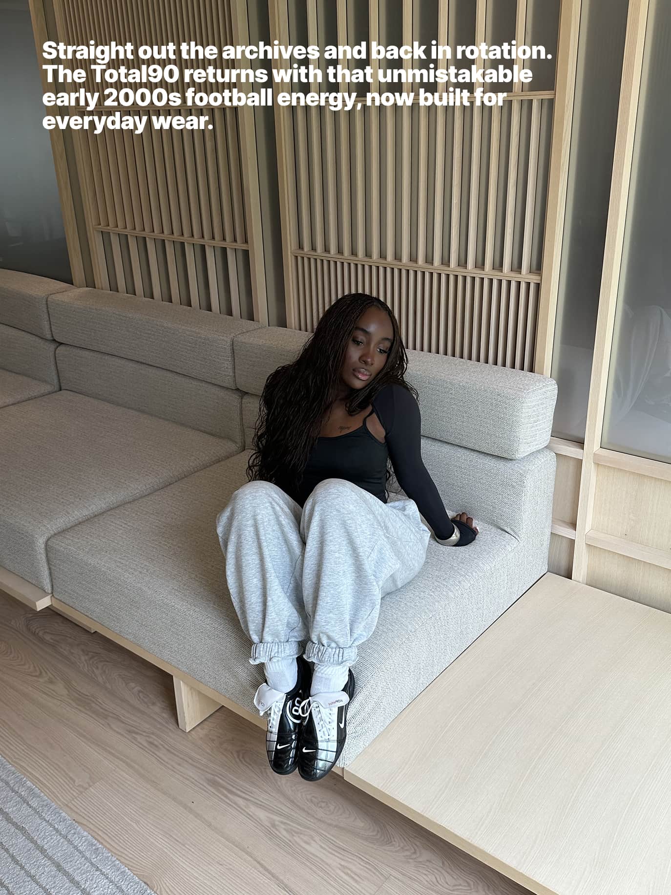Get 20% off all Nike Total 90 with code "total20"