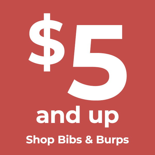 $5 and up Bibs and Burps