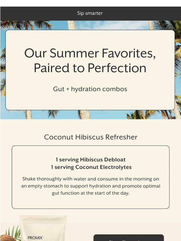 Upgrade your hydration this summer