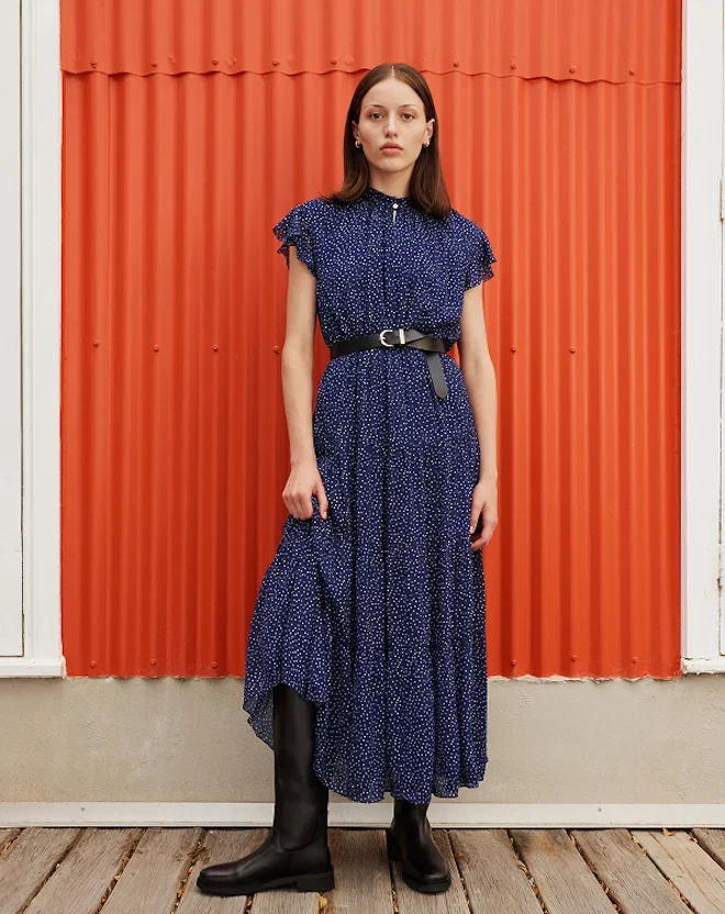 Empire Of Spots Dress