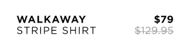 Walkaway Stripe Shirt