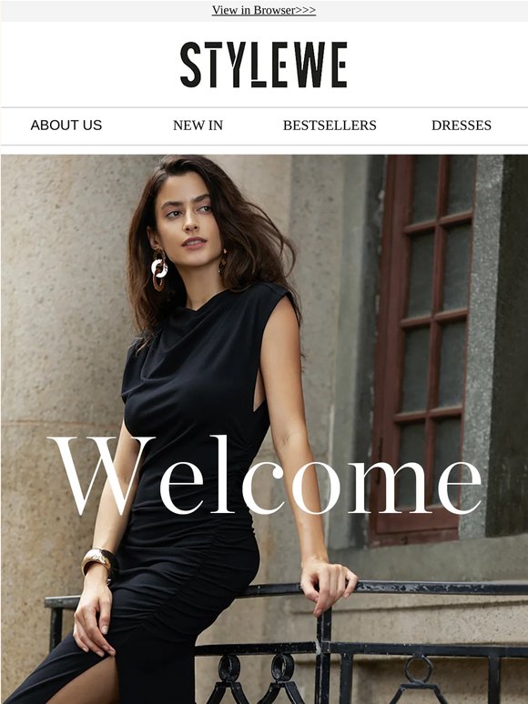 Hello again, Fashionista! Get Back to Shop Our Latest Design.