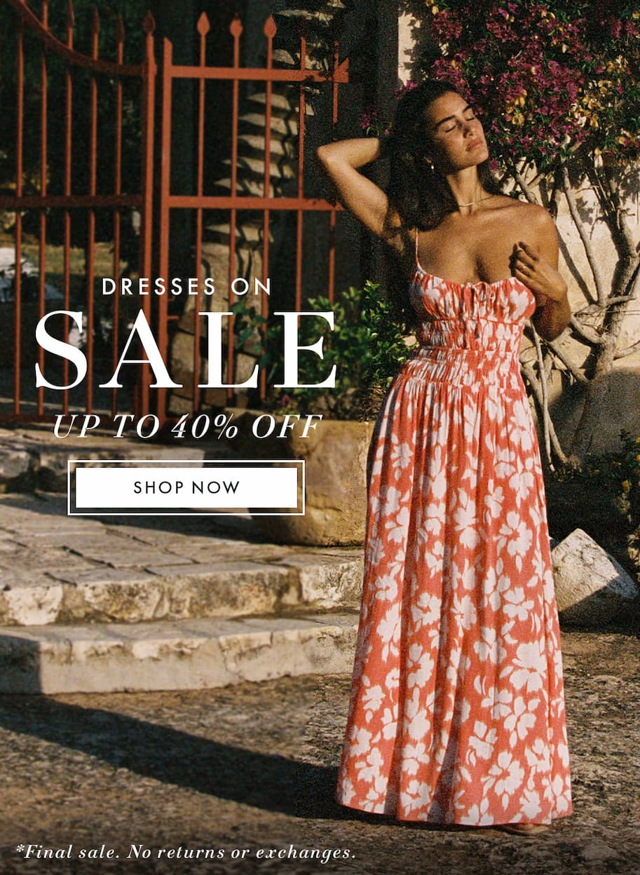 Dresses on Sale - Up to 40% Off!