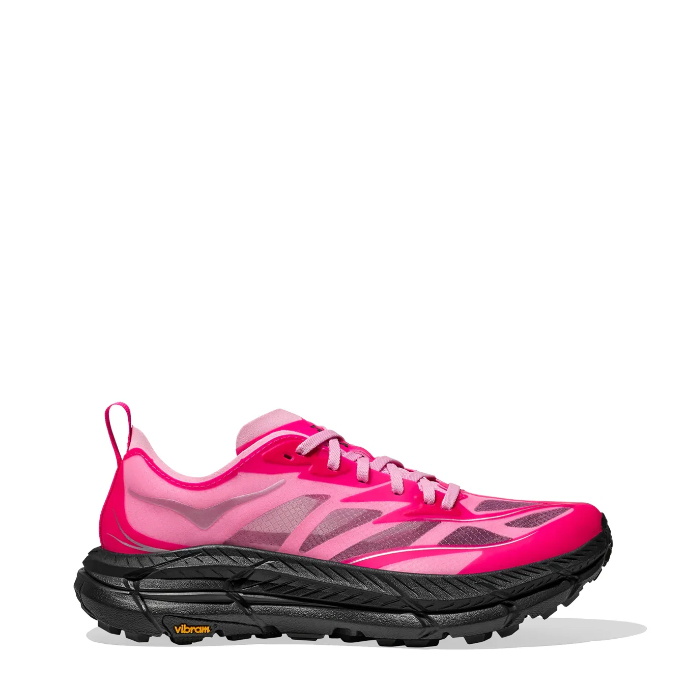 Image of Hoka Womens Mafate Speed 4 Lite Trainer Neon Dragonfruit / Black