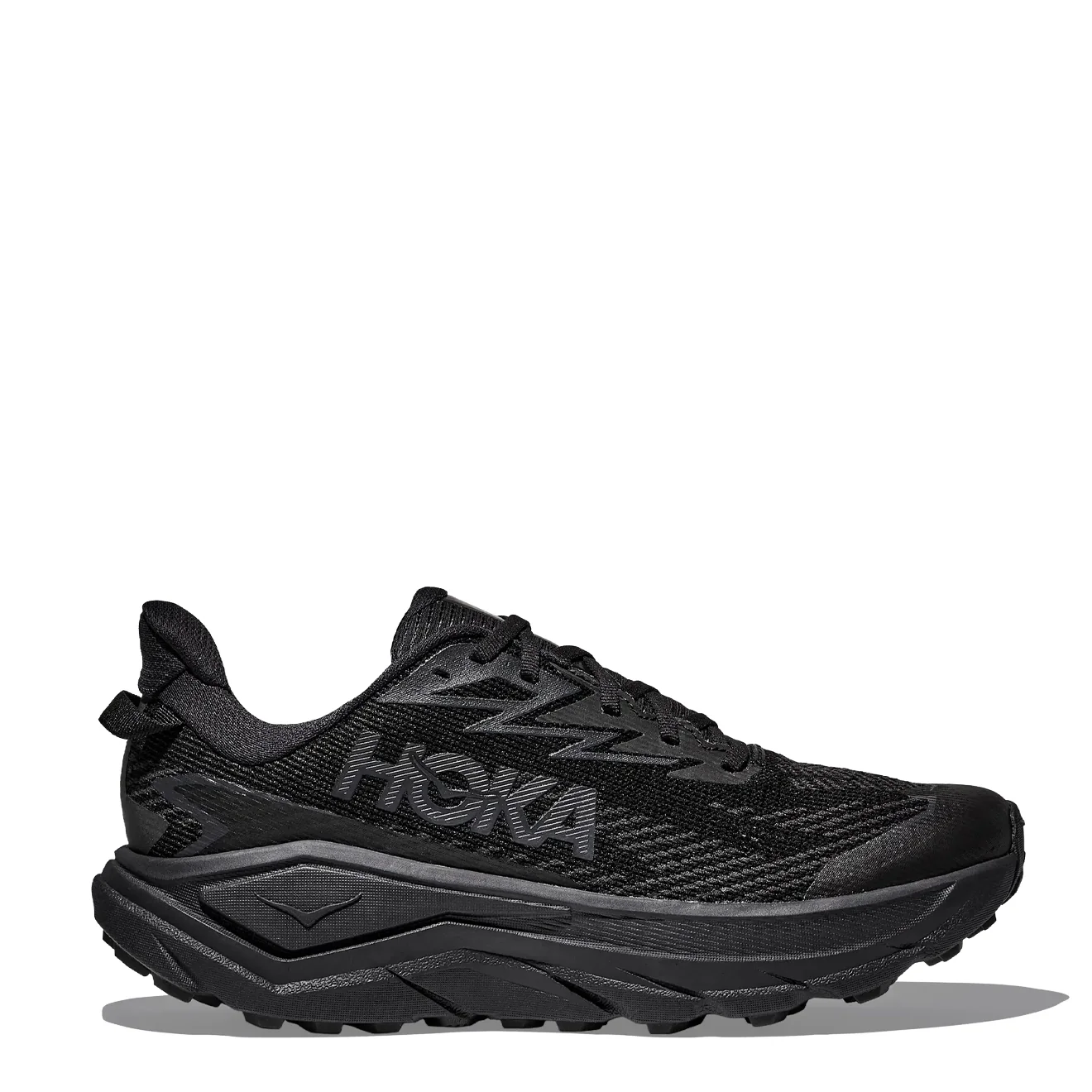 Image of Hoka Challenger 8 GoreTex Trainer Black / Carbon Black