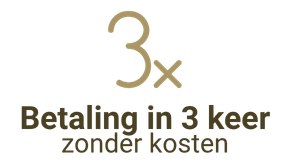 Betaling in 3 keer