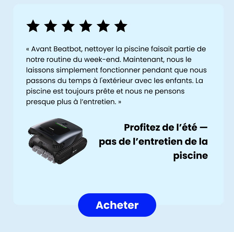 Adopté par des milliers de propriétaires de piscine