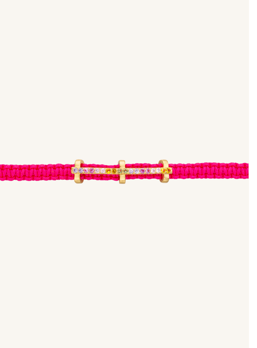 BRACELET - FUCHSIA TRILOGY