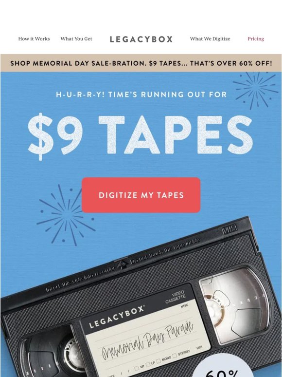 What's over 60% off??