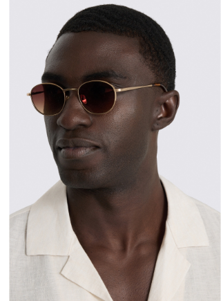 Gold Monarch Sunglasses