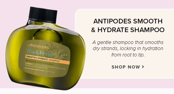 Antipodes Smooth & Hydrate Shampoo Peach Freesia
