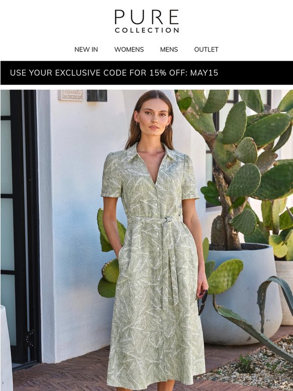 Just For You: 15% Off New Season Edit