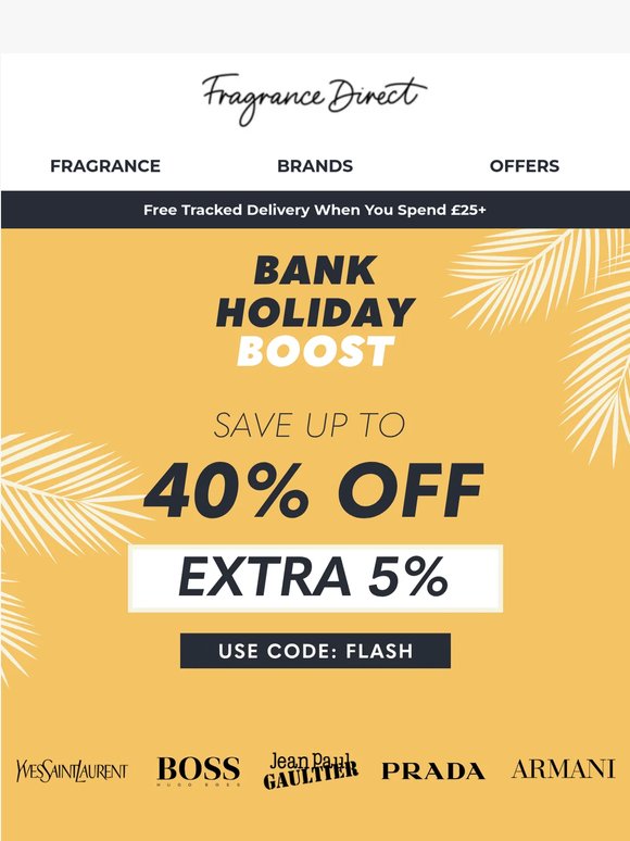 Extra Savings on Top Brand Fragrances!