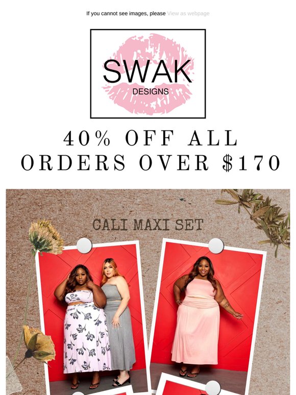 40% off...