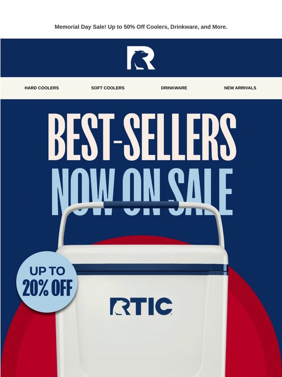 Get Up to 50% OFF for Memorial Day