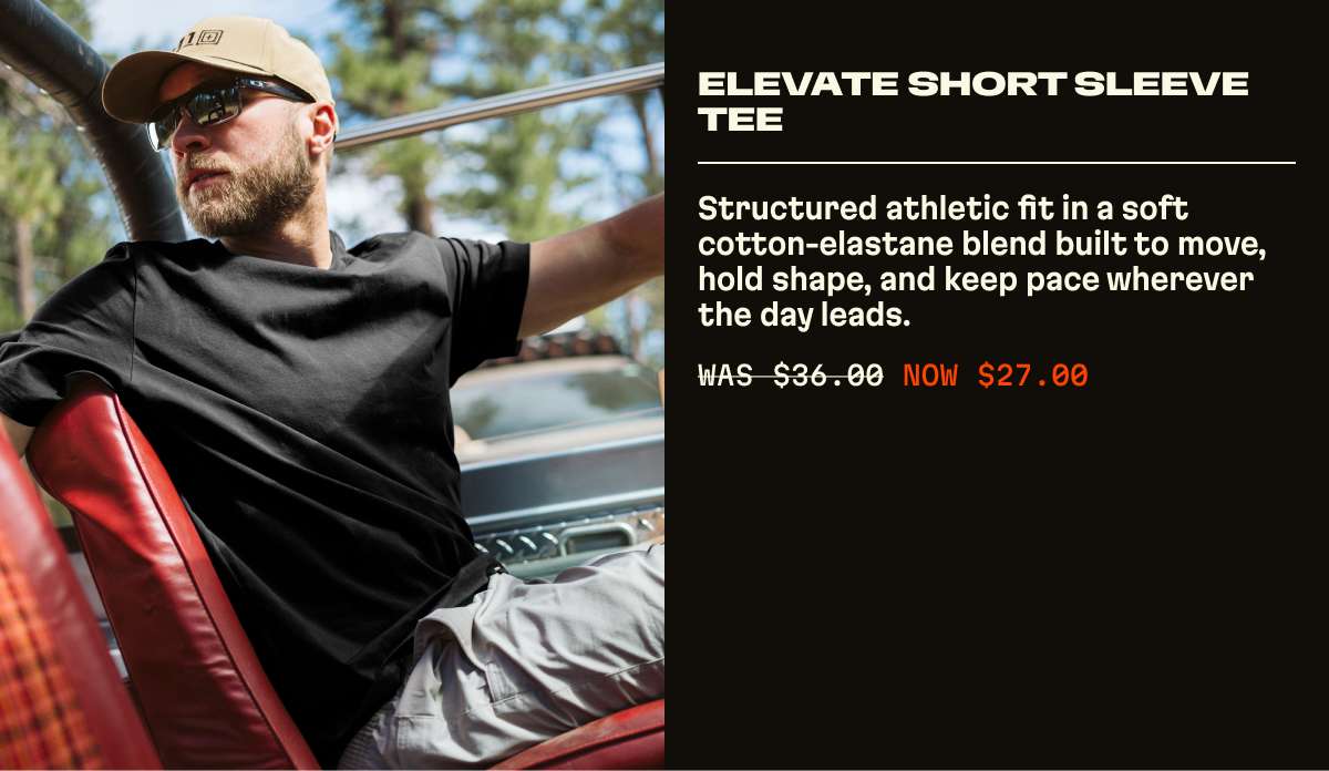 Elevate short sleeve tee