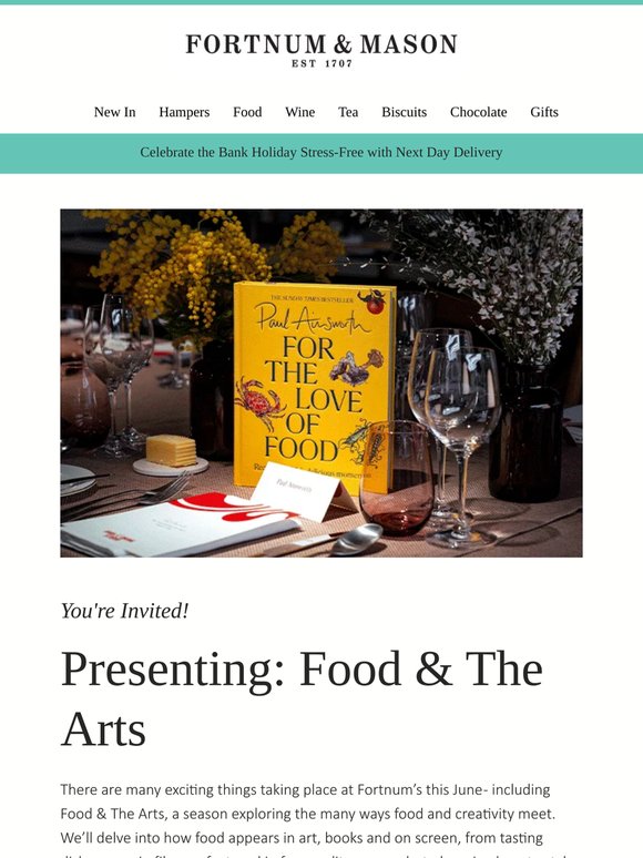 Where Food Meets The Arts
