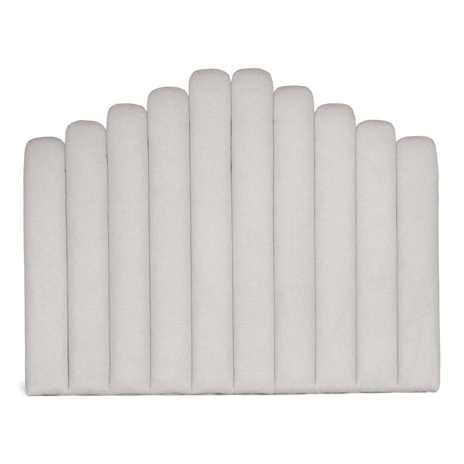 Image of Viola sengegavl 180x143 cm i beige tekstil