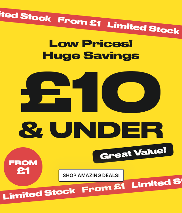 £10 & Under - Shop Amazing Deals!