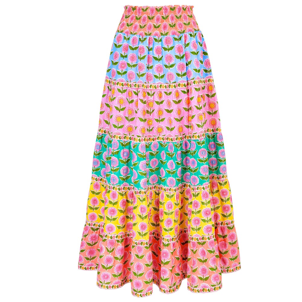 Image of Jessica Maxi Skirt - Rainbow Mix