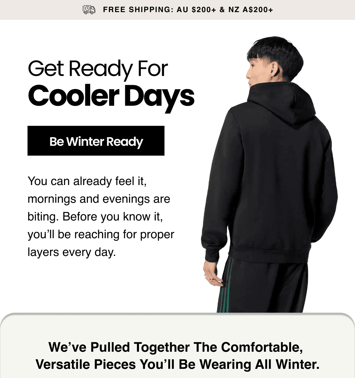 Get Ready For Cooler Days 