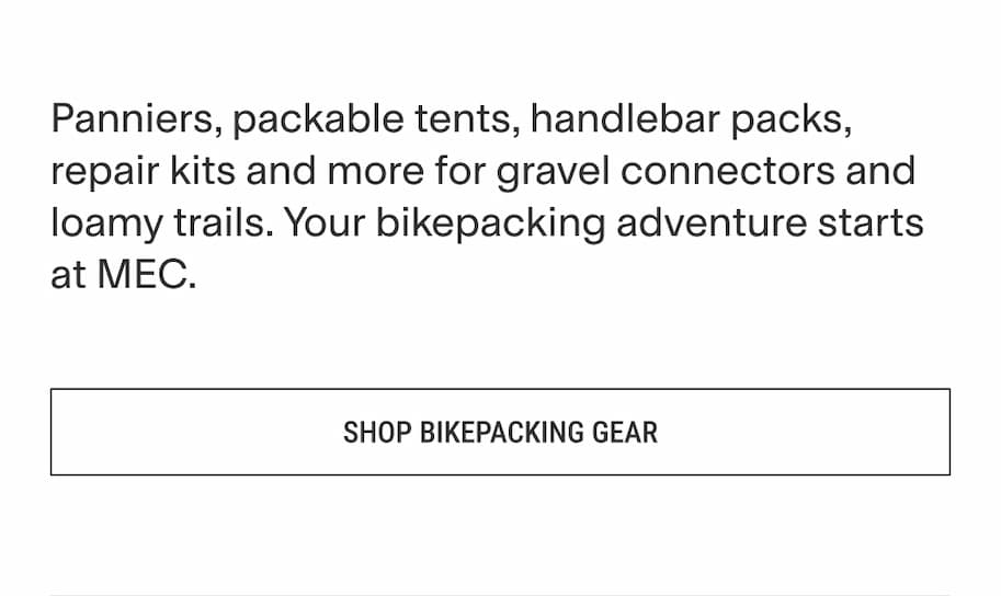 Bikepacking gear