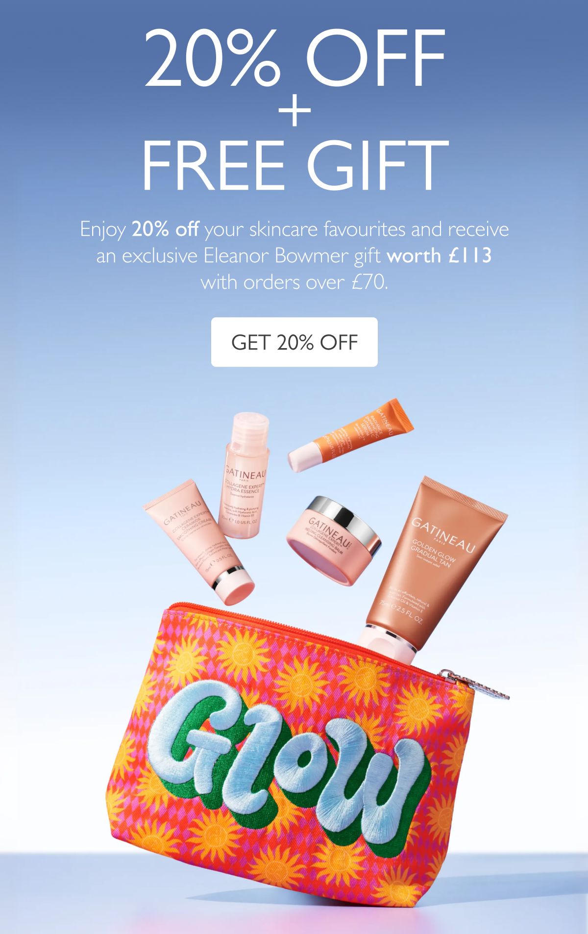 20% OFF + FREE GIFT