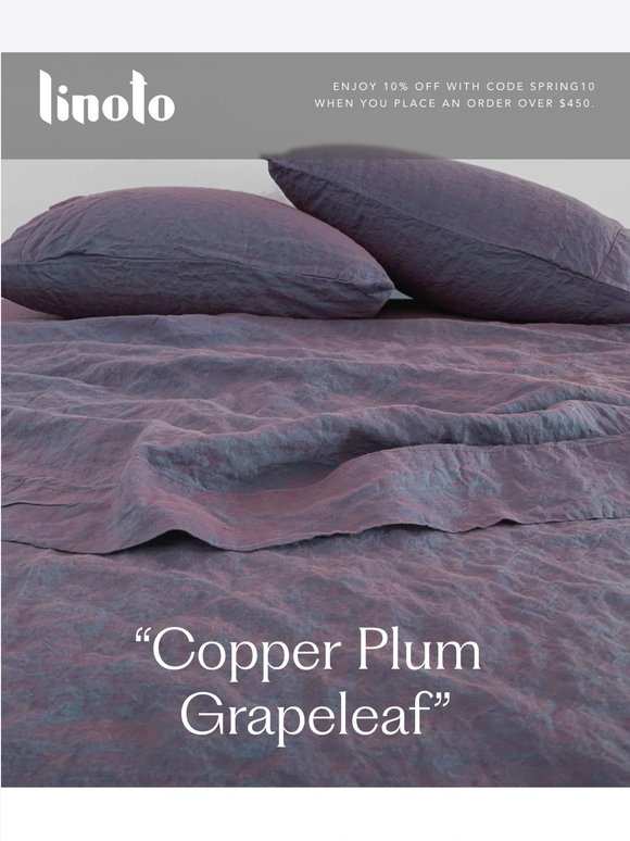 Color Of The Month: Grapeleaf