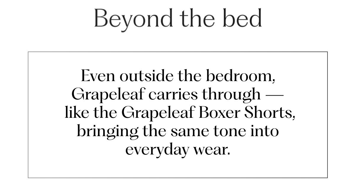 Beyond The Bed
