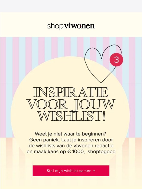 Dit staat er op de wishlists van de vtwonen redactie ✨