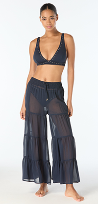 Shop Michael Kors Cover Up Pants in Solids
