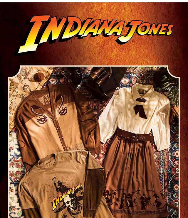 HT and Indiana Jones. Adventure Starts Here. Shop Now