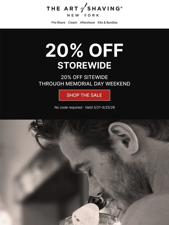 Still 20% off — but not for long