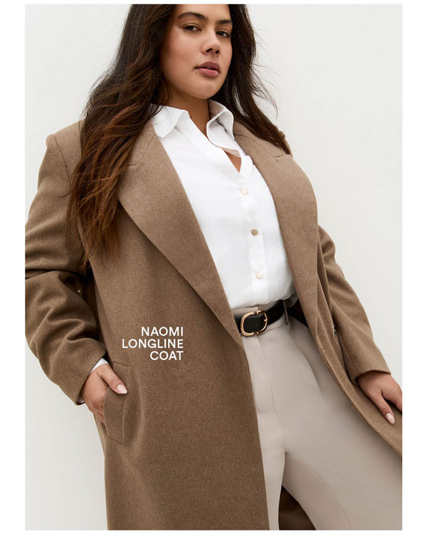 Shop Naomi Longline Coat