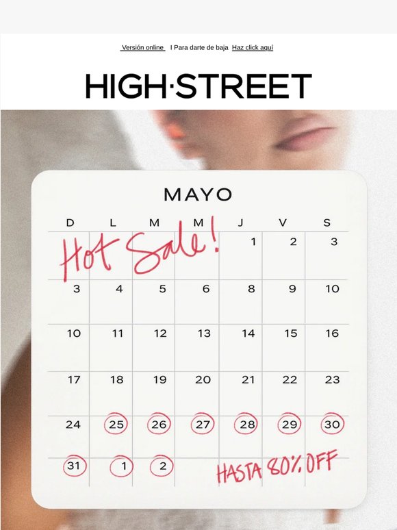 HOT SALE está por llegar 🔥
