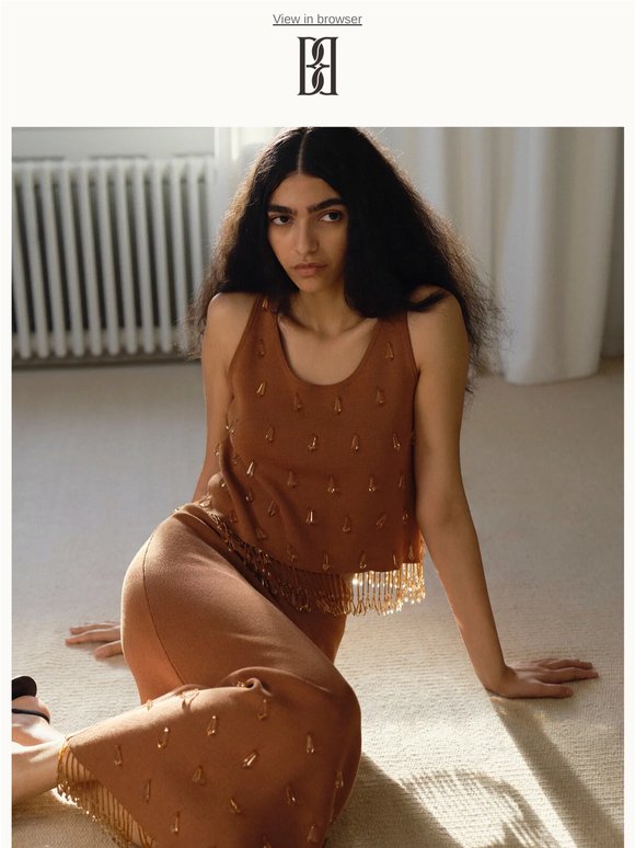 Discover beaded styles to catch the sunlight