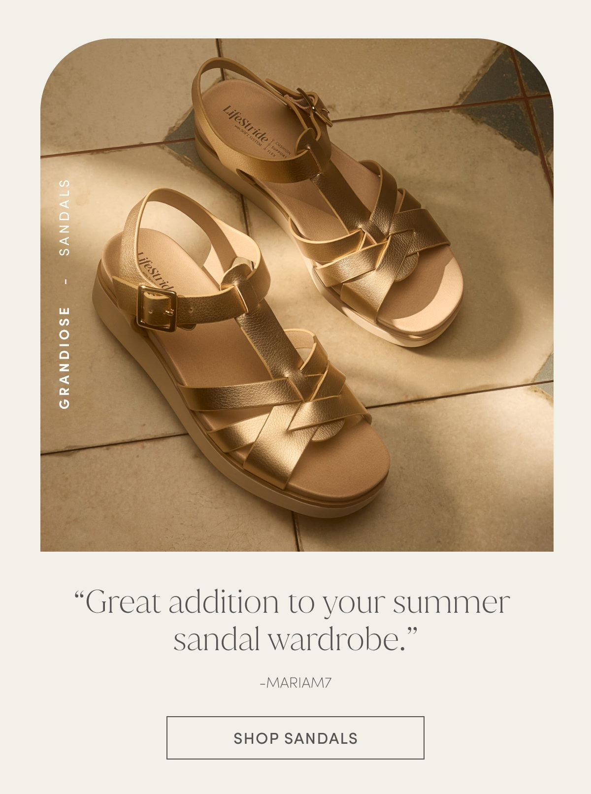 Grandiose - Sandals | “Great Addition To Your Summer Sandal Wardrobe.” - Mariam7 | Shop Sandals
