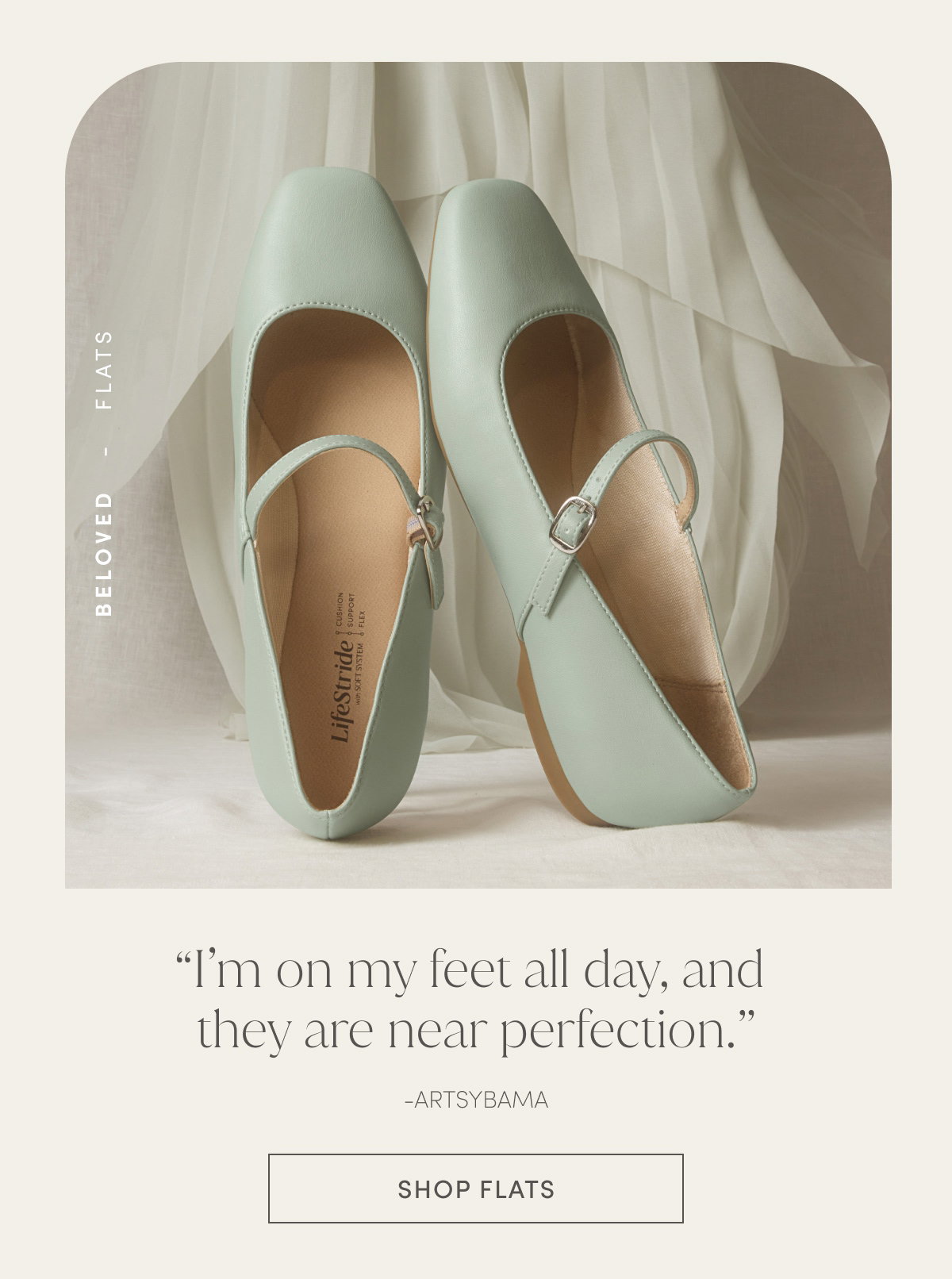 Beloved - Flats | “I’m On My Feet All Day, And They Are Near Perfection.” - Artsybama | Shop Flats