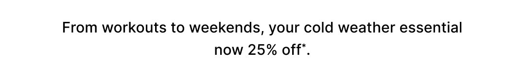 25% Off Fleece