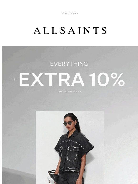 Up To 30% Off + Extra 10% Off