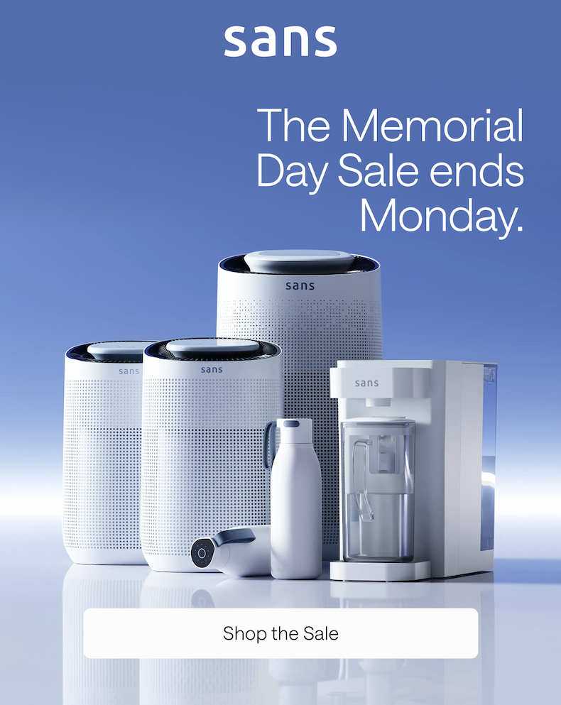 The Memorial Day Sale ends Monday. Shop The Sale.