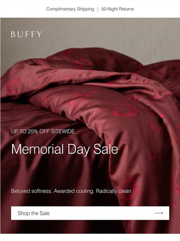 "I sweat all night. 25% off bedding that fixed it."