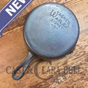 Our best seller! Beautiful 1920's Era Wagner Ware #3 Egg Skillet, 3 B.  Restored and Ready to Use