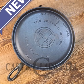 1920's Griswold #8 Round Griddle, 608. Awesome piece to have in your kitchen!