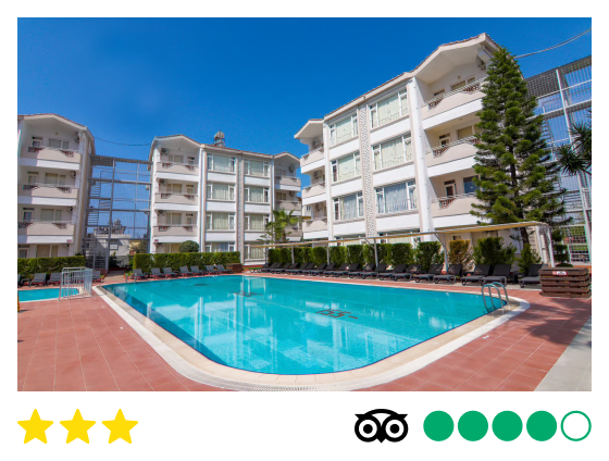 New Garden Luna Side Apart Hotel, Antalya, Turkey