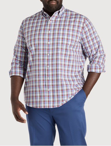 Medium Plaid Performance Sport Shirt