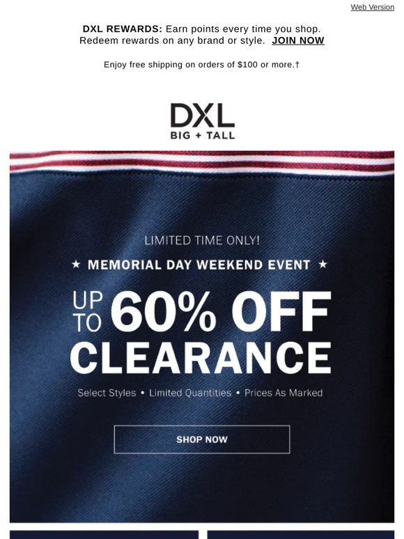 Up To 60% Off Clearance! Get The Good Stuff Before The Grill Starts.