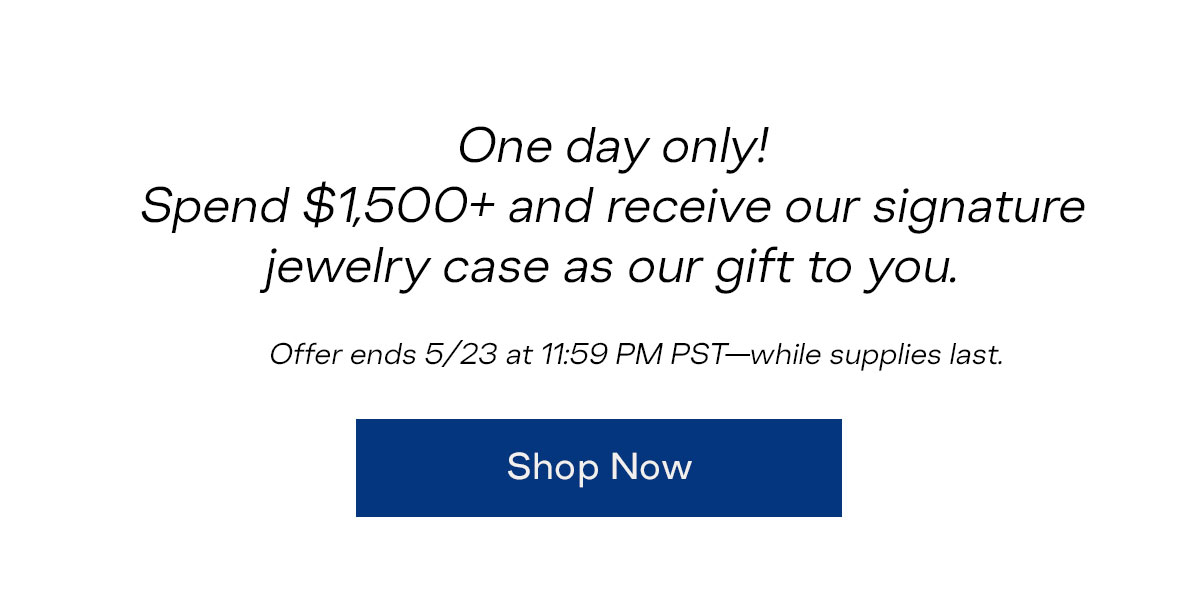 gift with purchase on orders over 1500