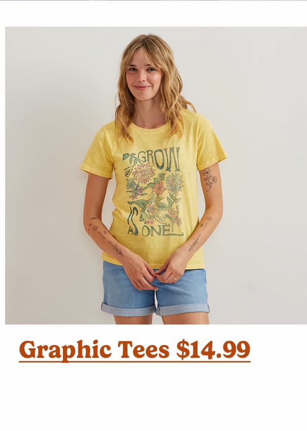 Graphic Tees $14.99